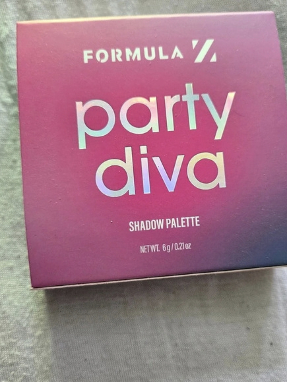 Formula 10.0.6 Party Diva Shadow Palette Eyeshadow Palette in Pink & Purple NWT